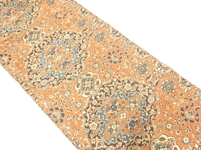 華紋更紗模様織出し名古屋帯